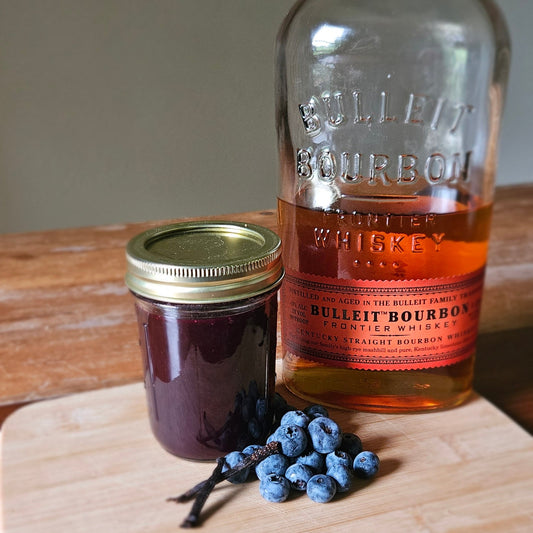 🫐 Boozy Blueberry Pie Jam