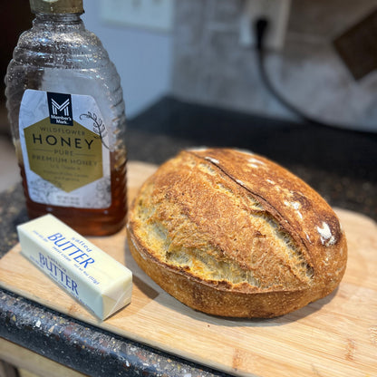 Honey Butter Cornbread Sourdough