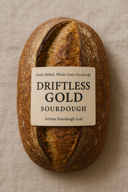 Driftless Gold Sourdough Bread
